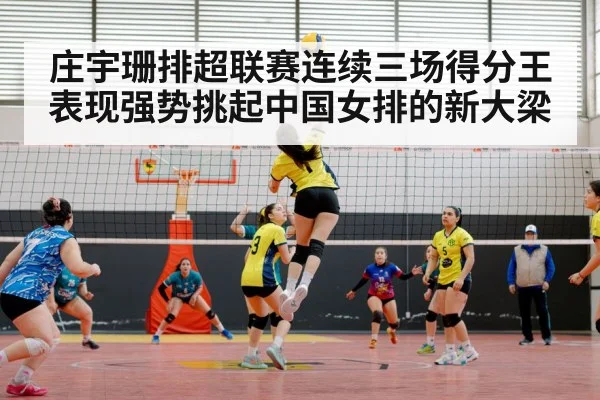 volleyball match action